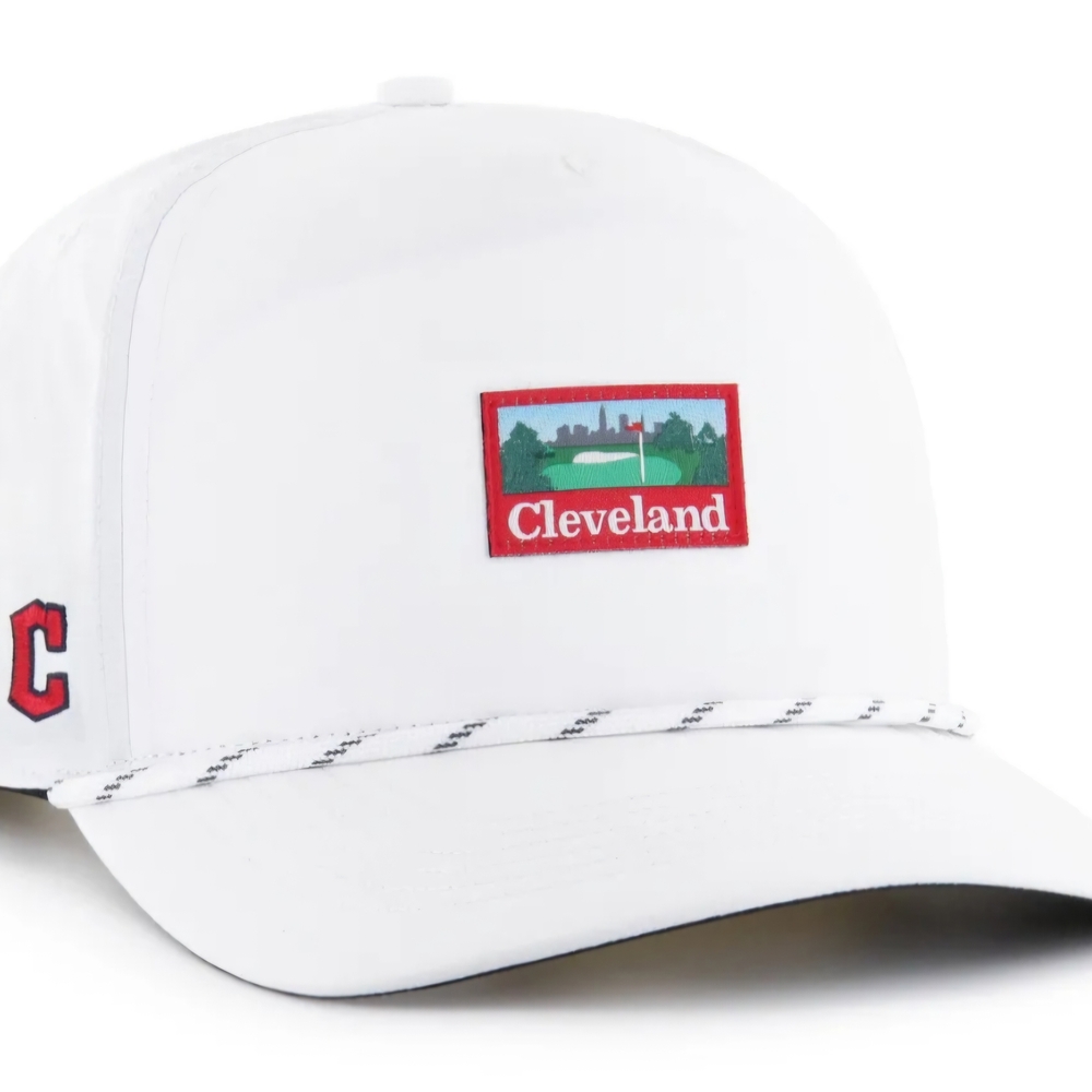 White Cleveland Guardians Cap '47